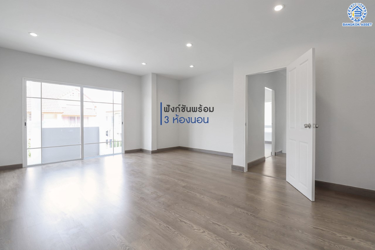 บ้านมือสองตกแต่งใหม่ สไตล์โมเดิร์น ม.สกาย ดอนเมือง-สรงประภา หลังใหญ่ เนื้อที่ 52 ตร.ว. ฟังก์ชัน 3 ห้องนอน 3 ห้องน้ำ 2 ที่จอดรถ บนทำเลดีที่สุด! เข้า-ออกได้ทั้งถ.แจ้งวัฒนะ และสรงประภา ใกล้สนามบินดอนเมือง, ทางด่วนศรีสมาน และรถไฟฟ้าสายสีแดง (สายอนาคต) "สถานีดอนเมือง"